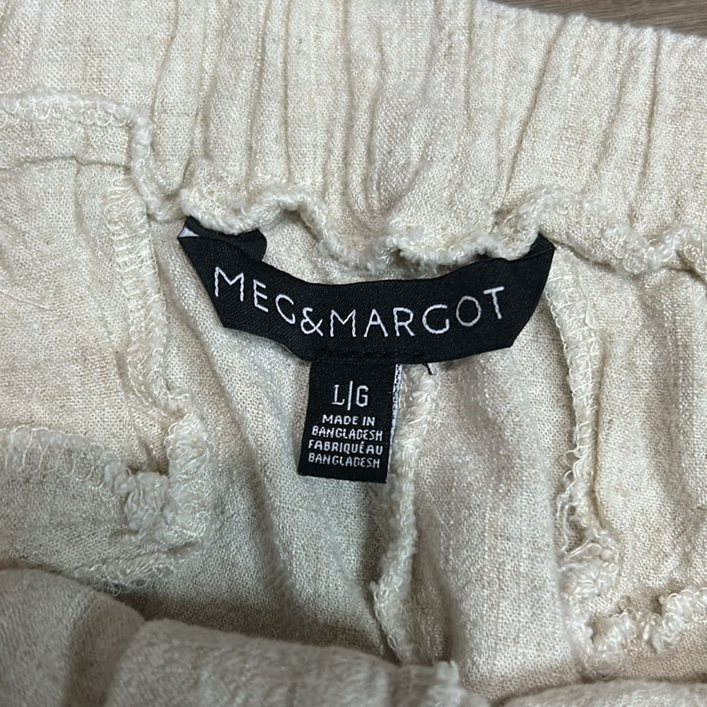 EUC Meg & Margot Cropped Wide Leg Pants Large - Picture 5 of 9
